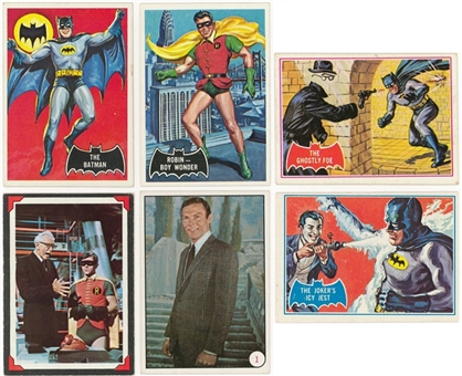 1966 Topps "Batman" Complete Sets Collection (6 Different)